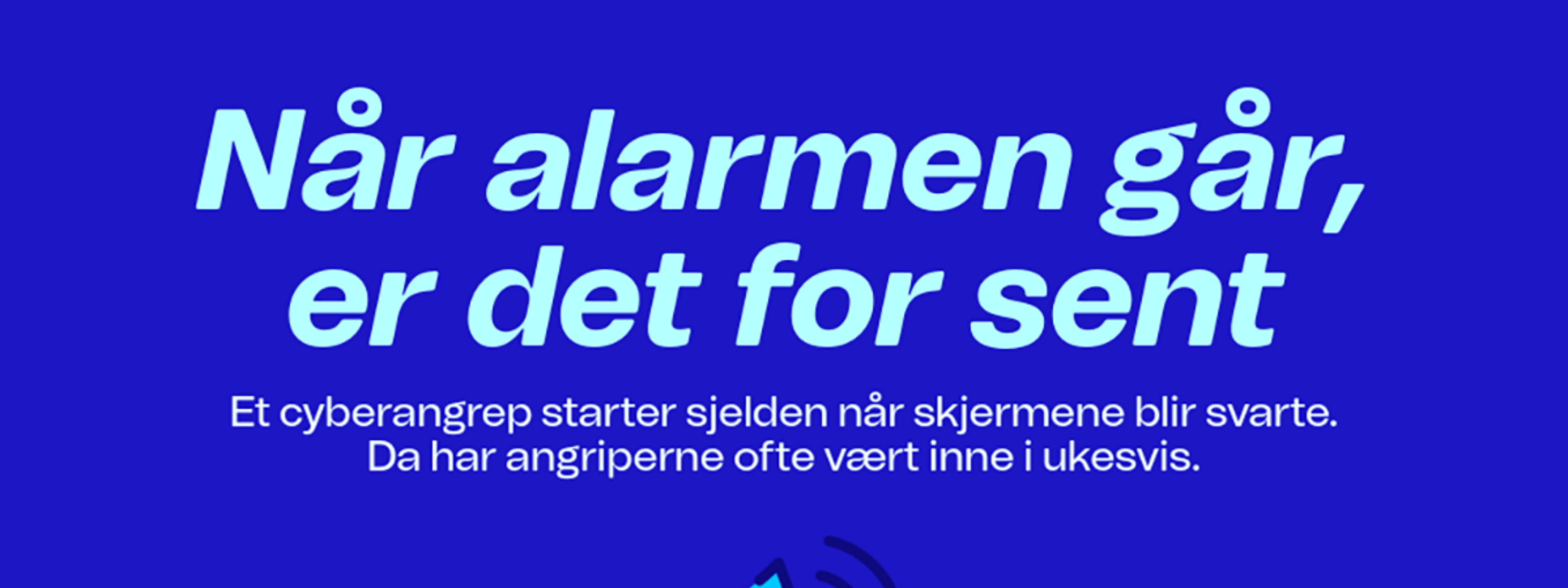 God hendelses­håndtering starter lenge før alarmen går