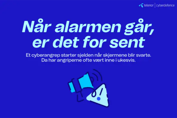 God hendelses­håndtering starter lenge før alarmen går